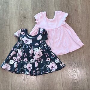 Gerber Pink and Floral Kids Top Set